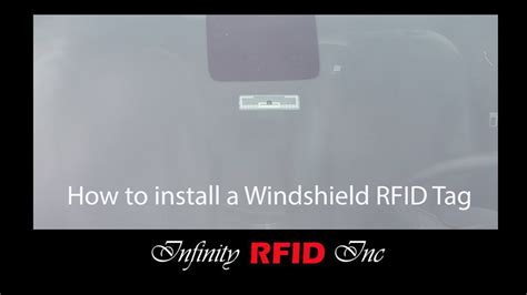 where to install rfid tag in 2019 lexs rx350 windshield|rfid tag installation instructions.